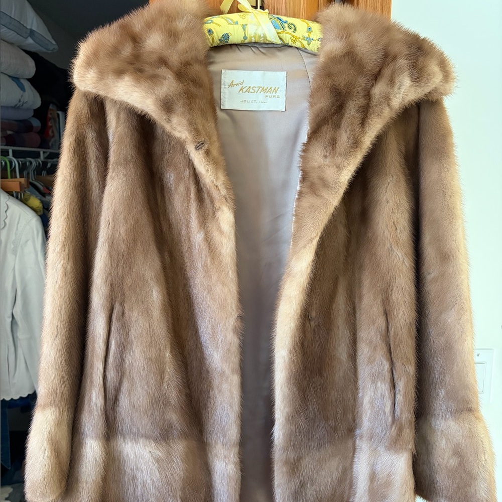 Vintage Mink Fur Jacket by Arvid Kastman Furs